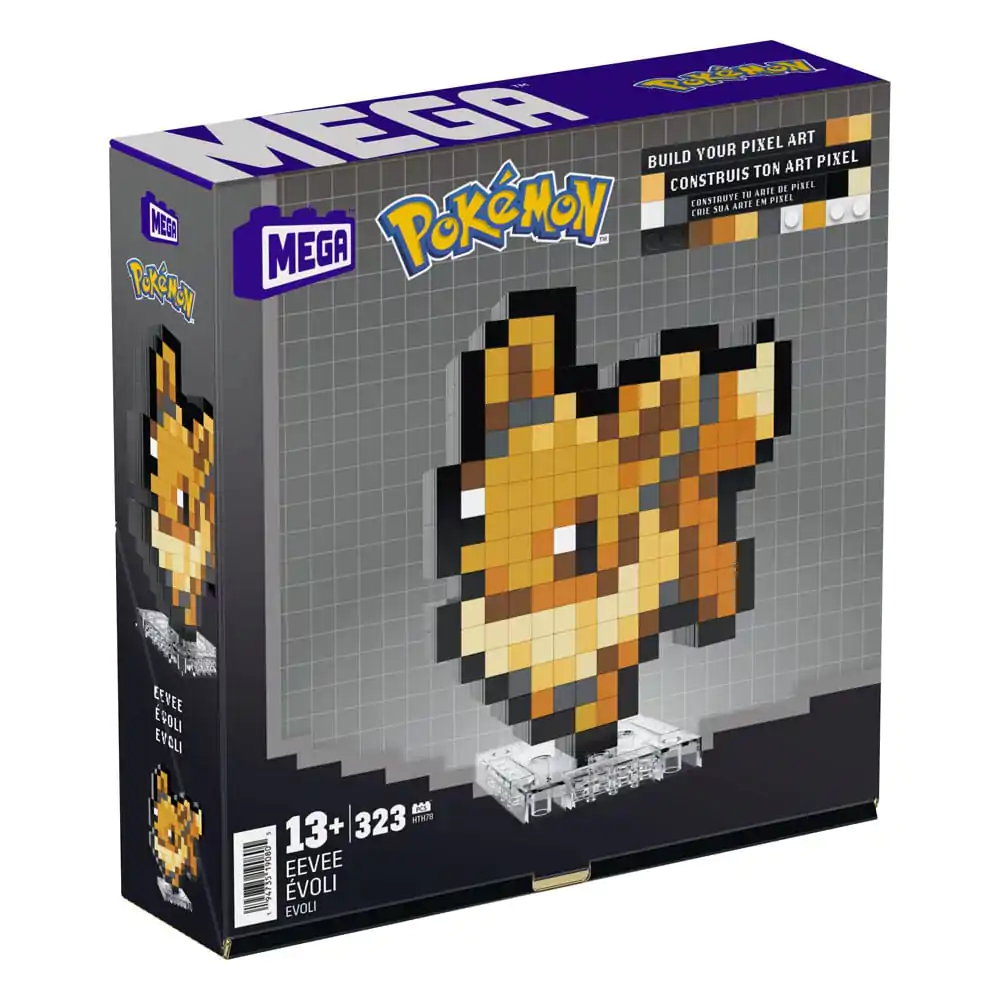 Pokémon MEGA Set de construcție Eevee Pixel Art poza produsului