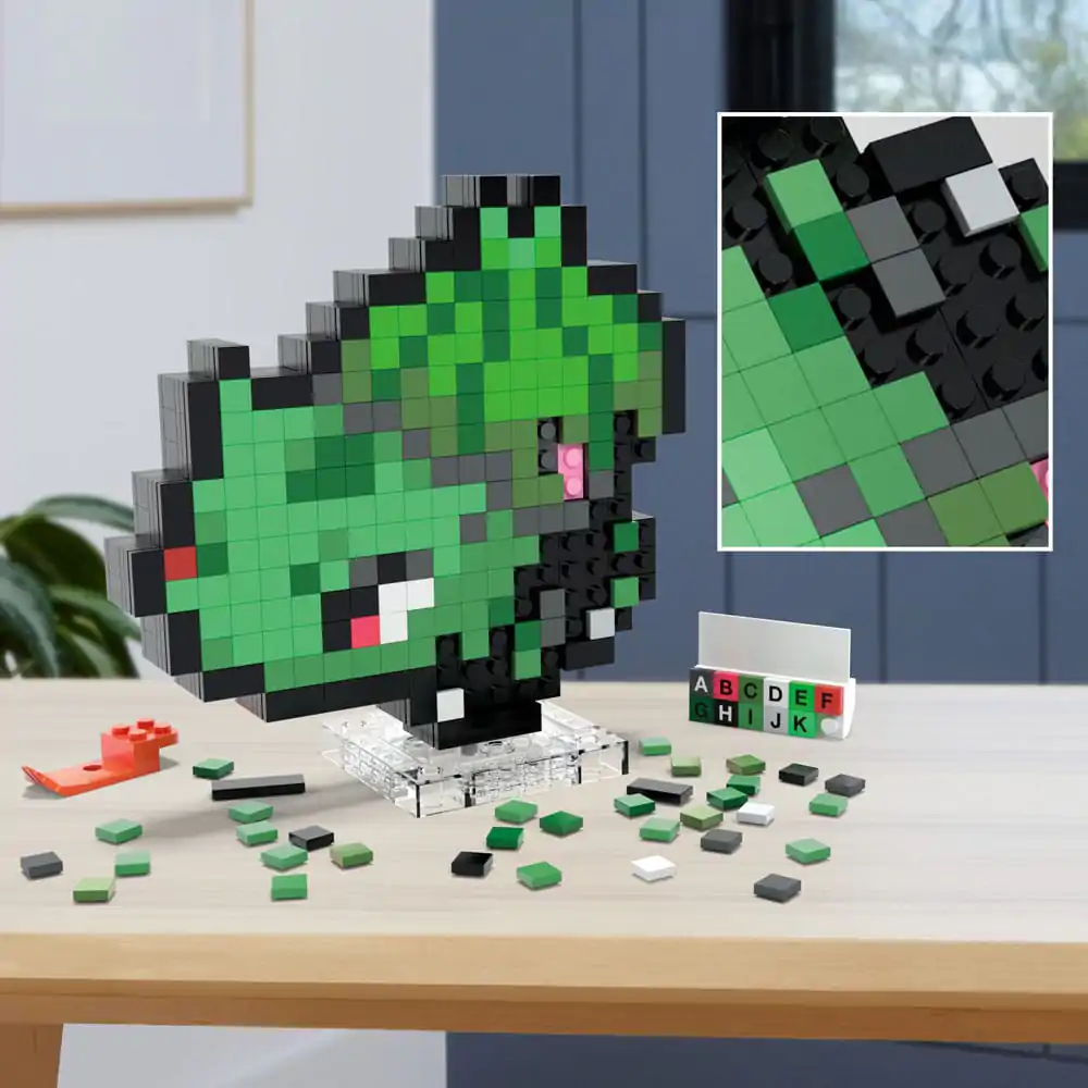 Set de construcție MEGA Pokémon Bulbasaur Artă pixelată poza produsului