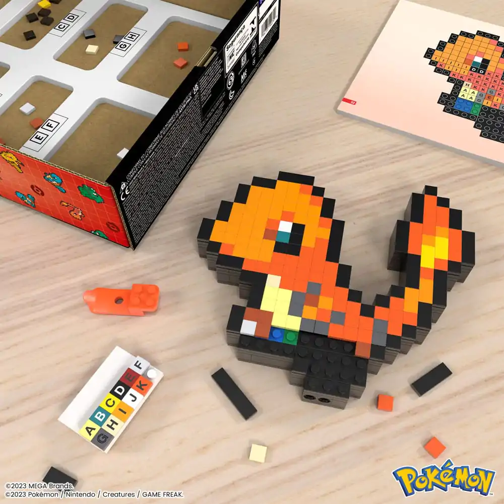 Pokémon MEGA Set de construcție Charmander Pixel Art poza produsului