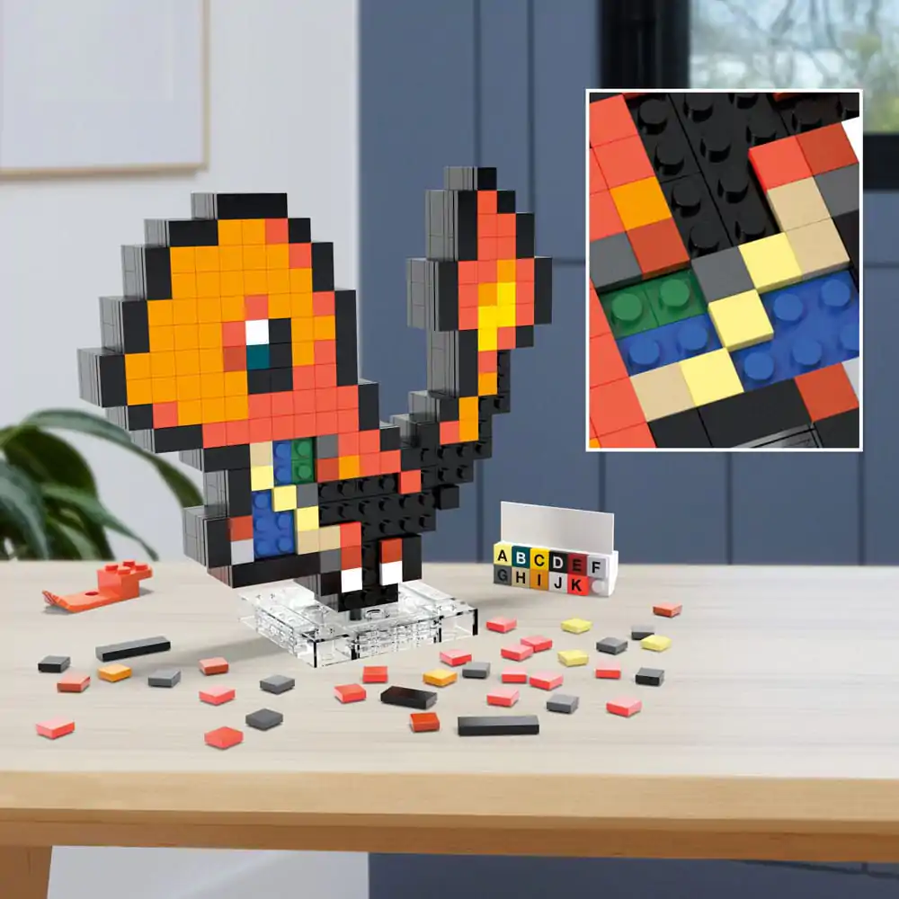 Pokémon MEGA Set de construcție Charmander Pixel Art poza produsului