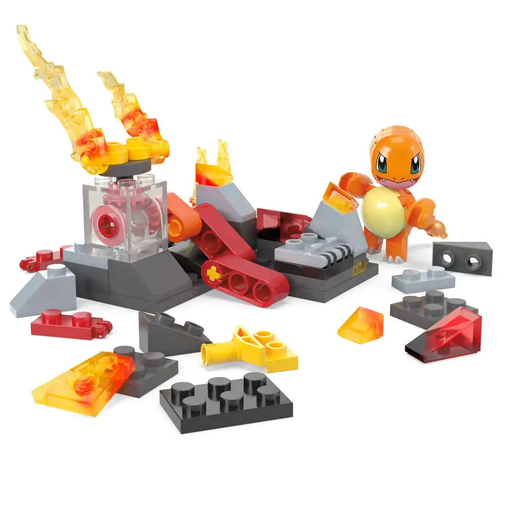 Pokémon MEGA Set de construcție Rotire tip Foc a lui Charmander poza produsului