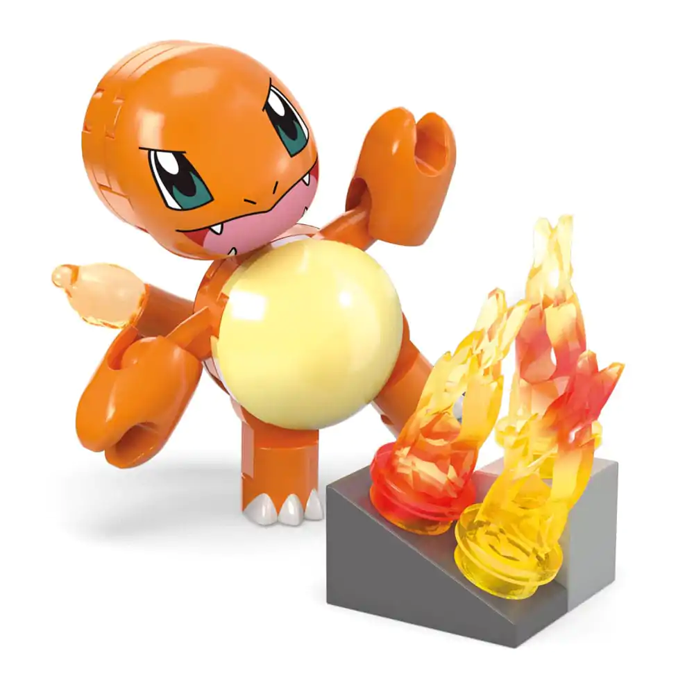 Pokémon MEGA Set de construcție Rotire tip Foc a lui Charmander poza produsului