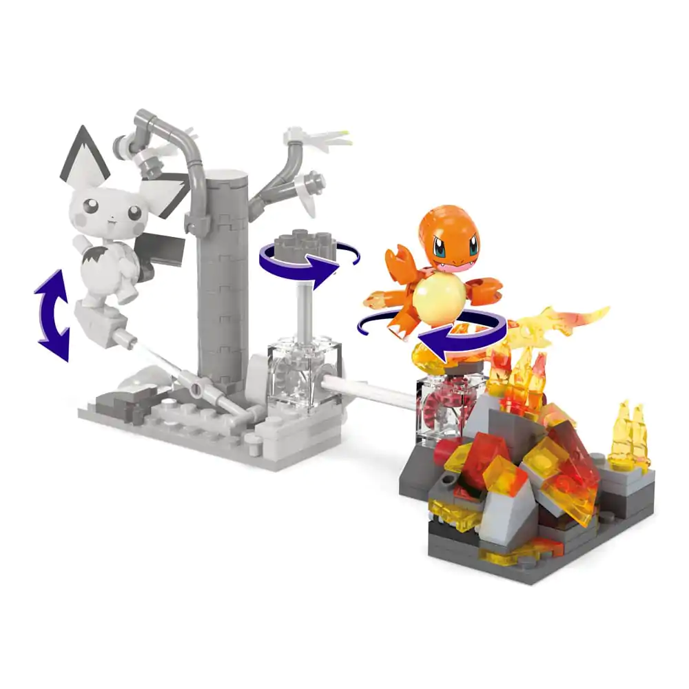 Pokémon MEGA Set de construcție Rotire tip Foc a lui Charmander poza produsului