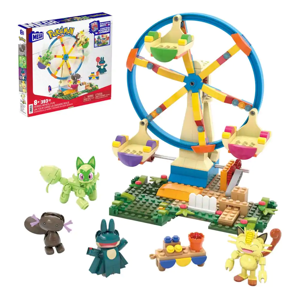 Pokémon MEGA Set de construcție Roată Ferris Distracție poza produsului