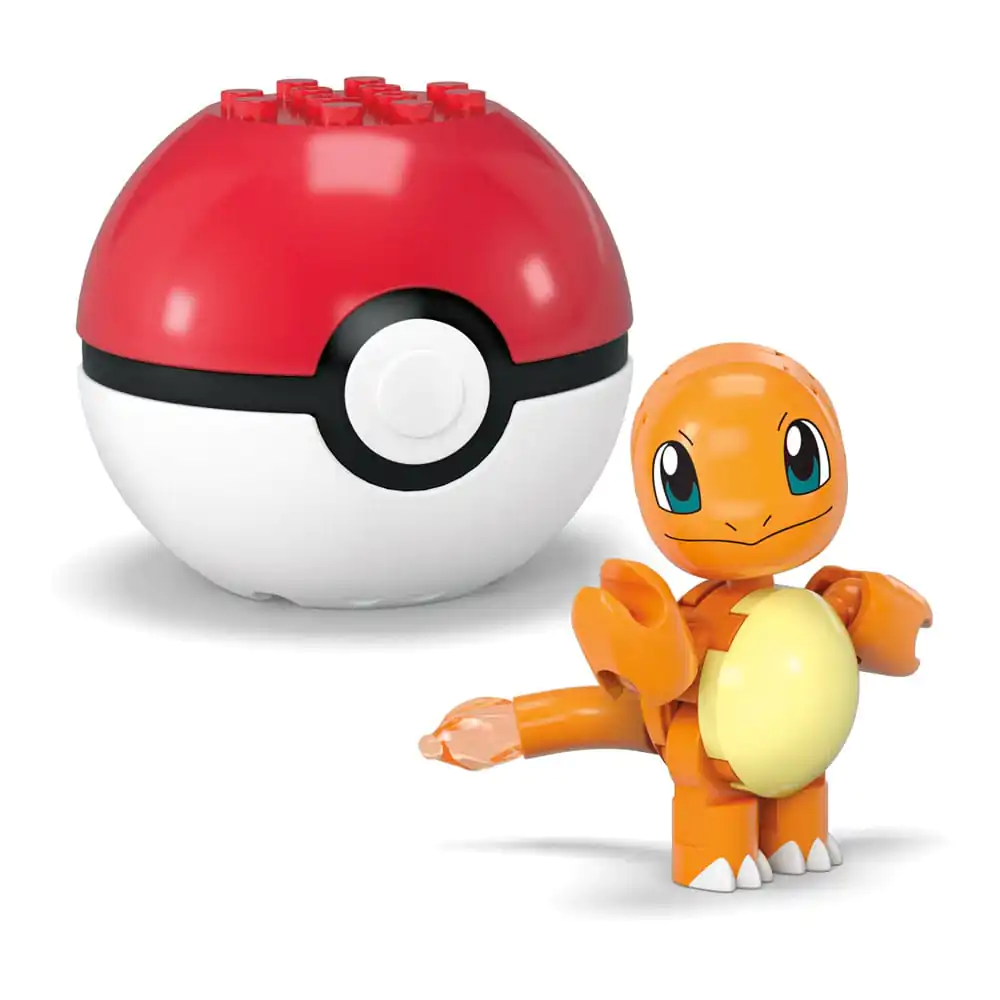 Set de construcție MEGA Pokémon Colecția Poké Ball: Charmander & Pichu poza produsului