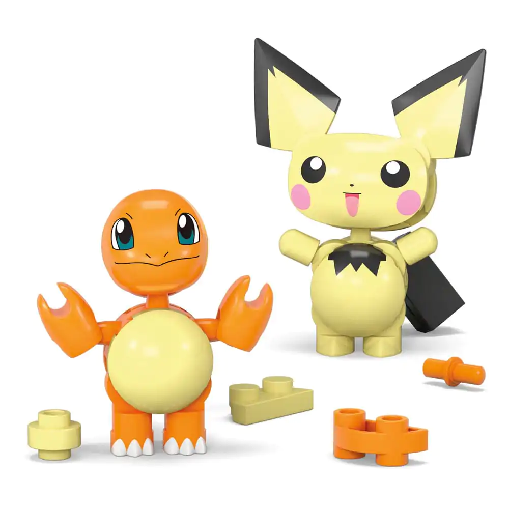 Set de construcție MEGA Pokémon Colecția Poké Ball: Charmander & Pichu poza produsului