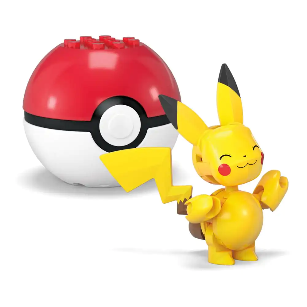 Set de construcție MEGA Pokémon Colecție Poké Ball: Pikachu & Zubat poza produsului