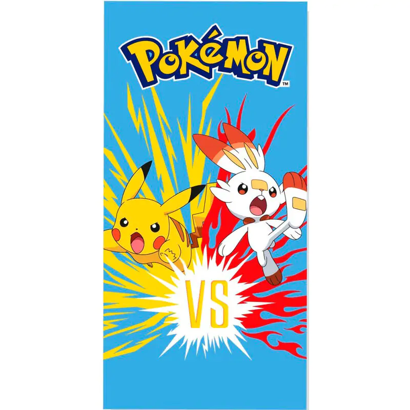 Pokemon prosop de plaja din microfibra poza produsului
