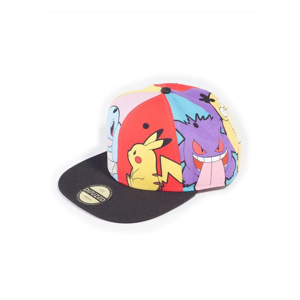 Șapcă Snapback Pokemon Multi Pop Art poza produsului