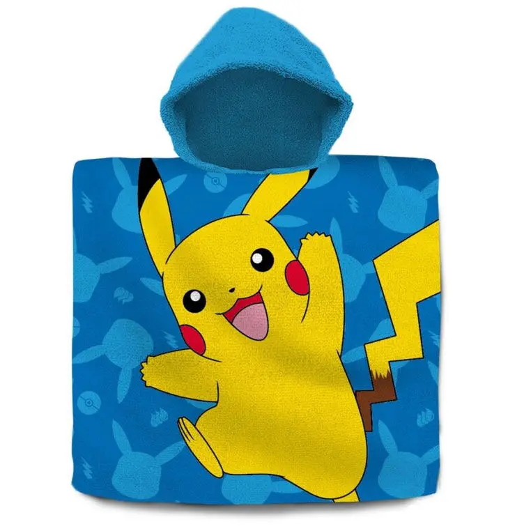 Prosop poncho din bumbac Pokemon poza produsului