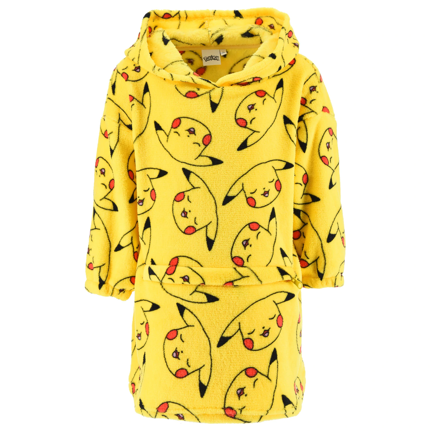 Pokemon Pika Pătură Puf Moale de Fleece tip Poncho Purtător 8 Ani / 128 cm poza produsului