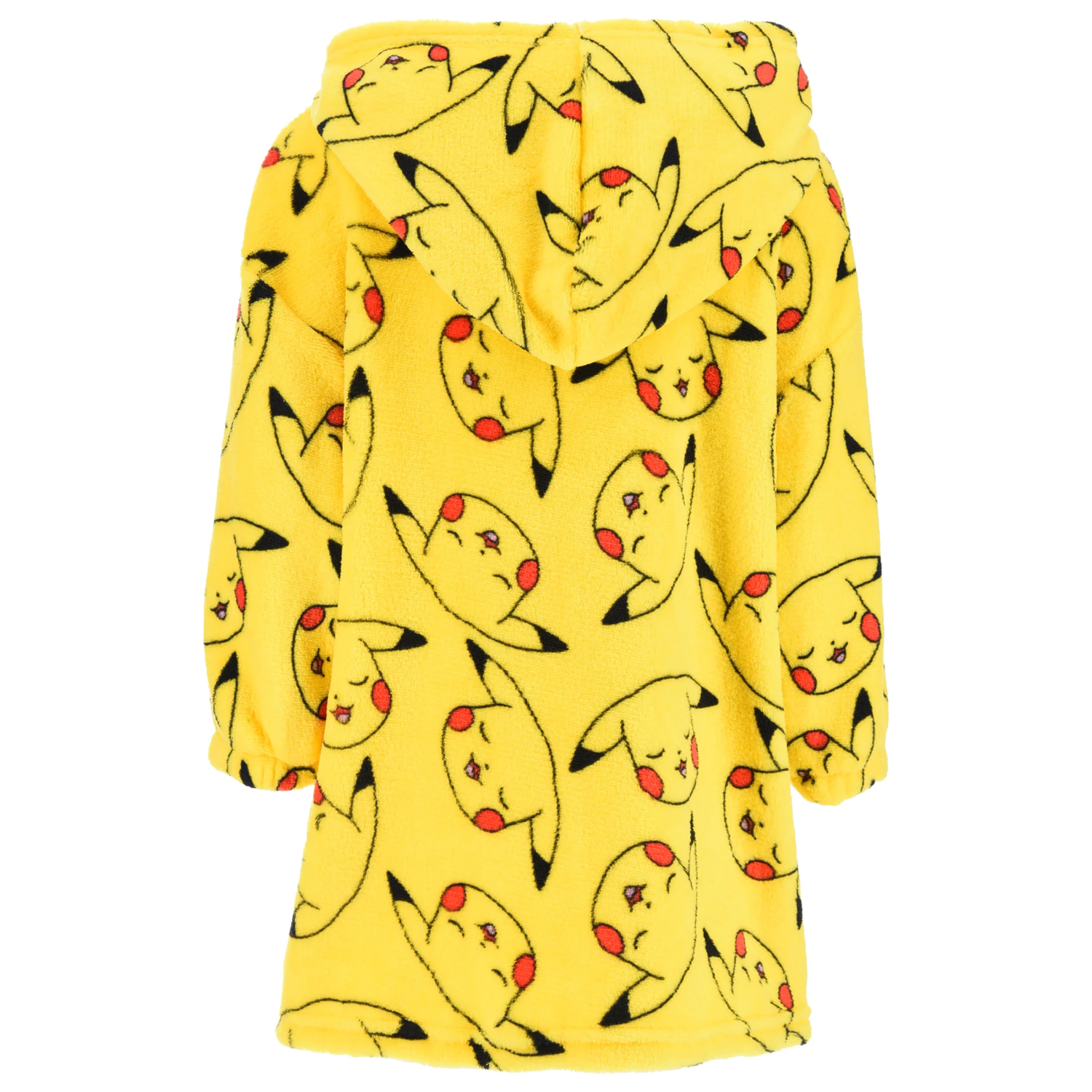 Pokemon Pika Pătură Puf Moale de Fleece tip Poncho Purtător 8 Ani / 128 cm poza produsului