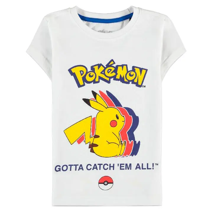 Tricou copii Pokemon Pika Silhouette poza produsului