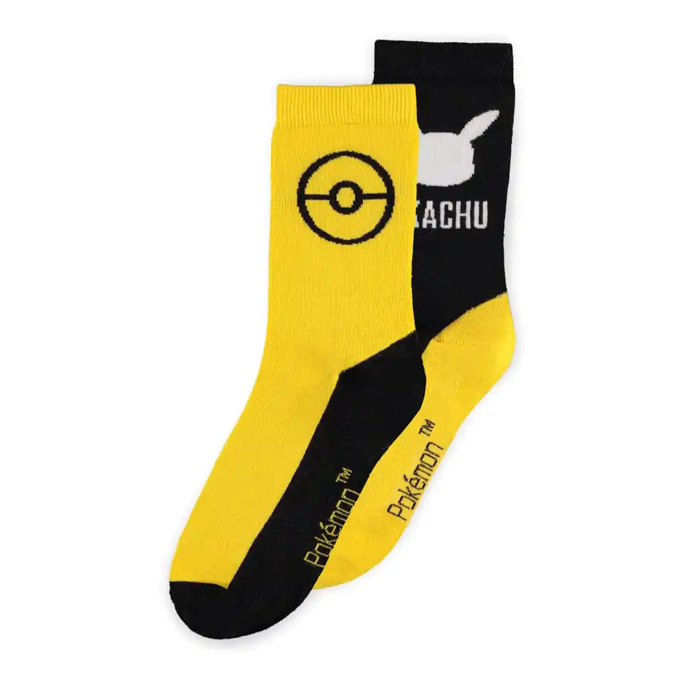 Șosete Pokemon set de 2 Pikachu 43-46 poza produsului