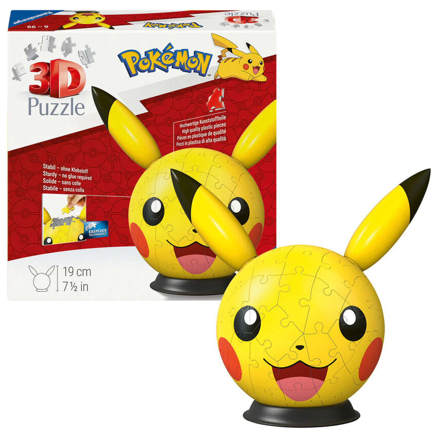 Pokemon Pikachu 3D minge puzzle poza produsului
