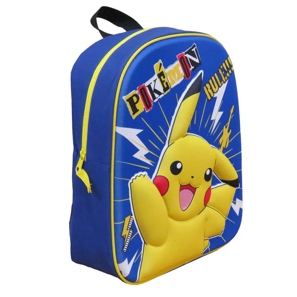 Rucsac 3D Pokemon Pikachu 30cm poza produsului