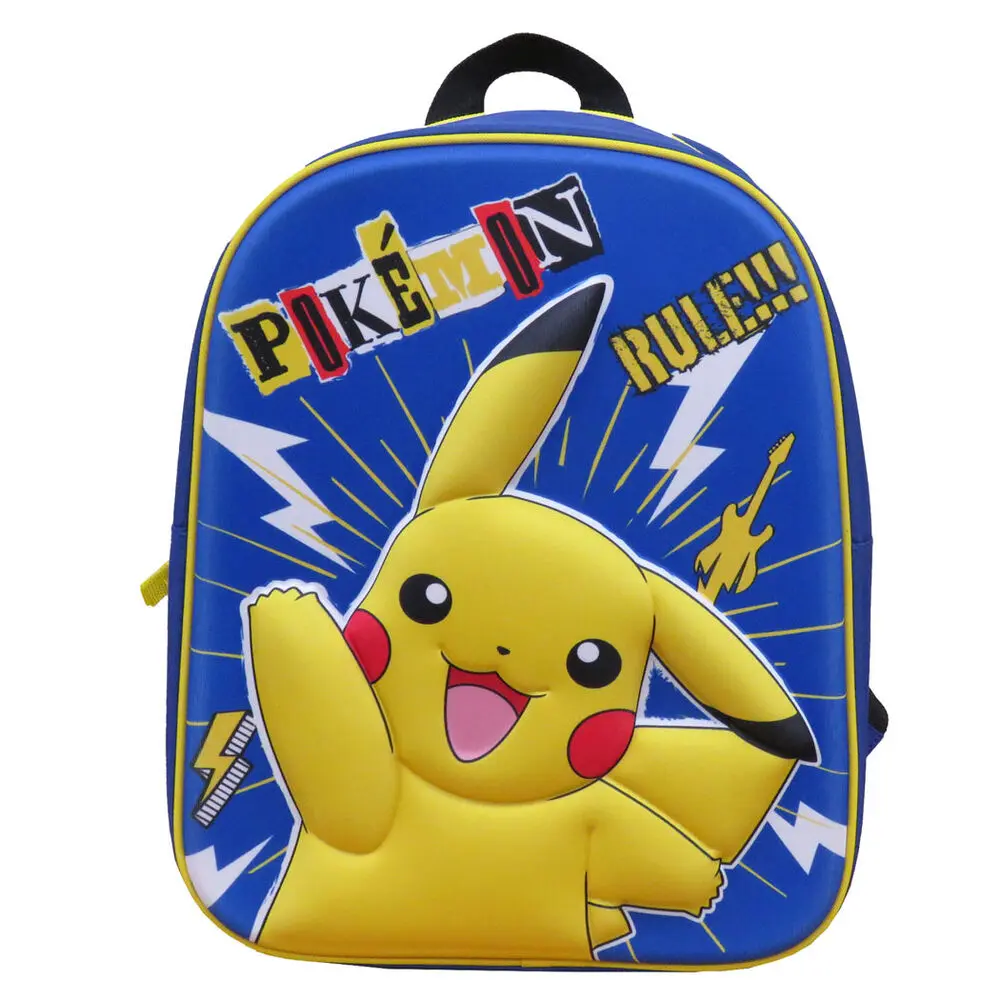 Rucsac 3D Pokemon Pikachu 30cm poza produsului