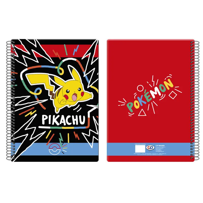 Pokemon Pikachu caiet A4 poza produsului