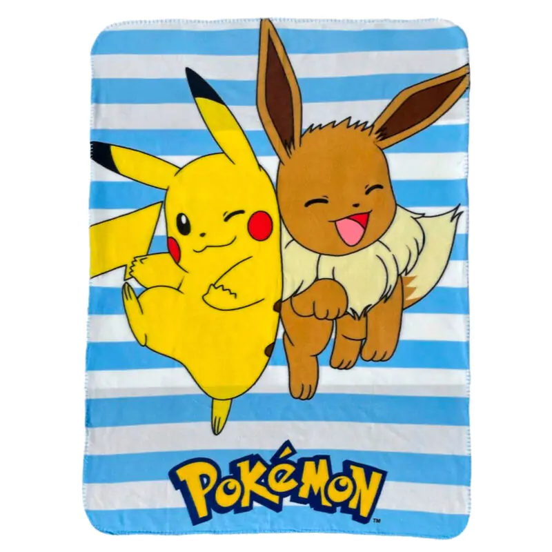 Pokemon Pikachu & Eevee pătură polară poza produsului