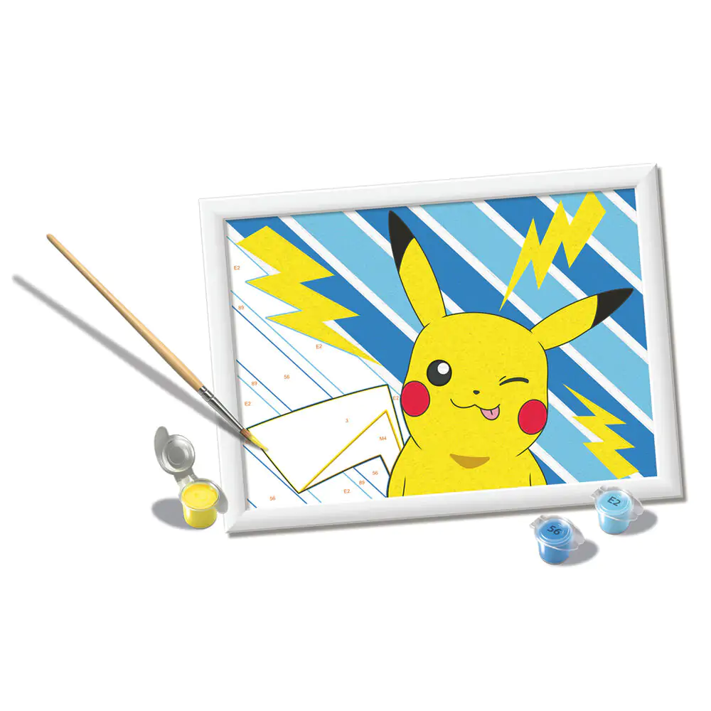 Pokemon Pikachu CreArt Set Pictură poza produsului