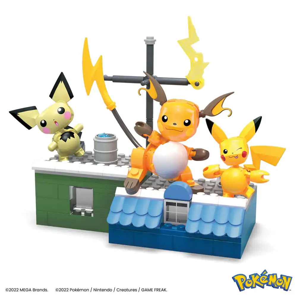 Set Construcție MEGA Pokémon Set Evoluție Pikachu poza produsului