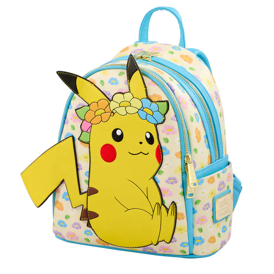 Loungefly Pokemon Pikachu Floral rucsac poza produsului