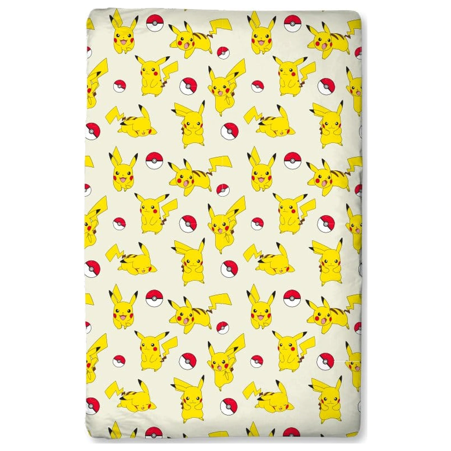 Pokémon Pikachu cearșaf cu elastic 90 x 200 poza produsului