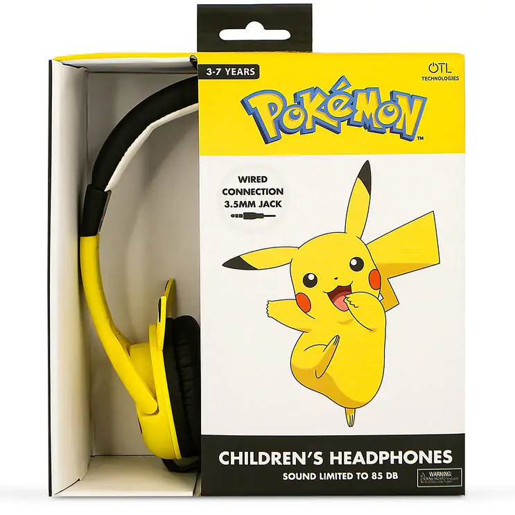 Căști Pokemon Pikachu pentru copii poza produsului
