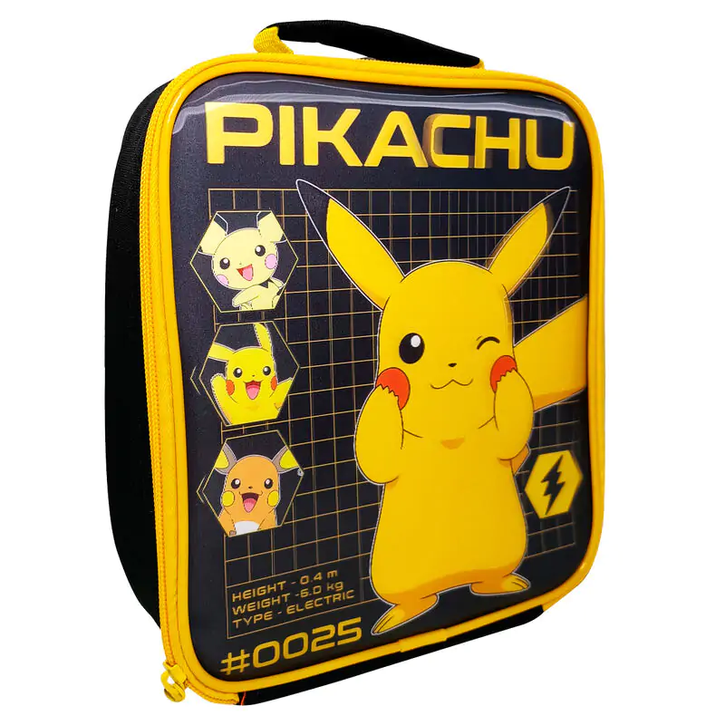 Pokemon Pikachu geantă de prânz termică lenticulară poza produsului