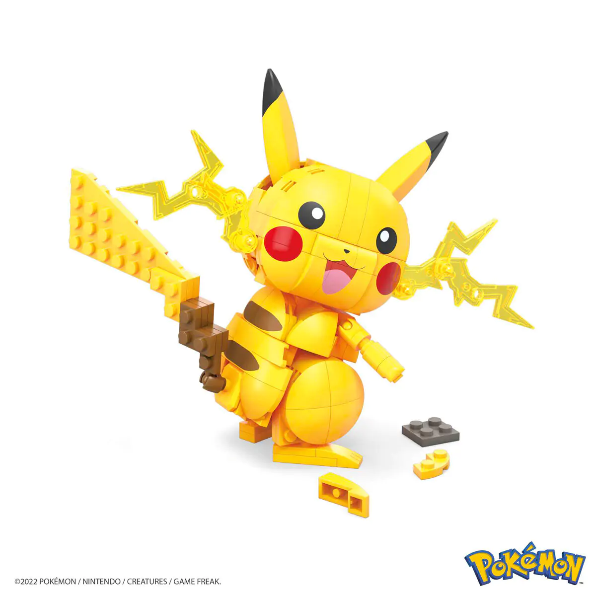 Set de construcție Pokémon Mega Construx Wonder Builders Pikachu 10 cm poza produsului