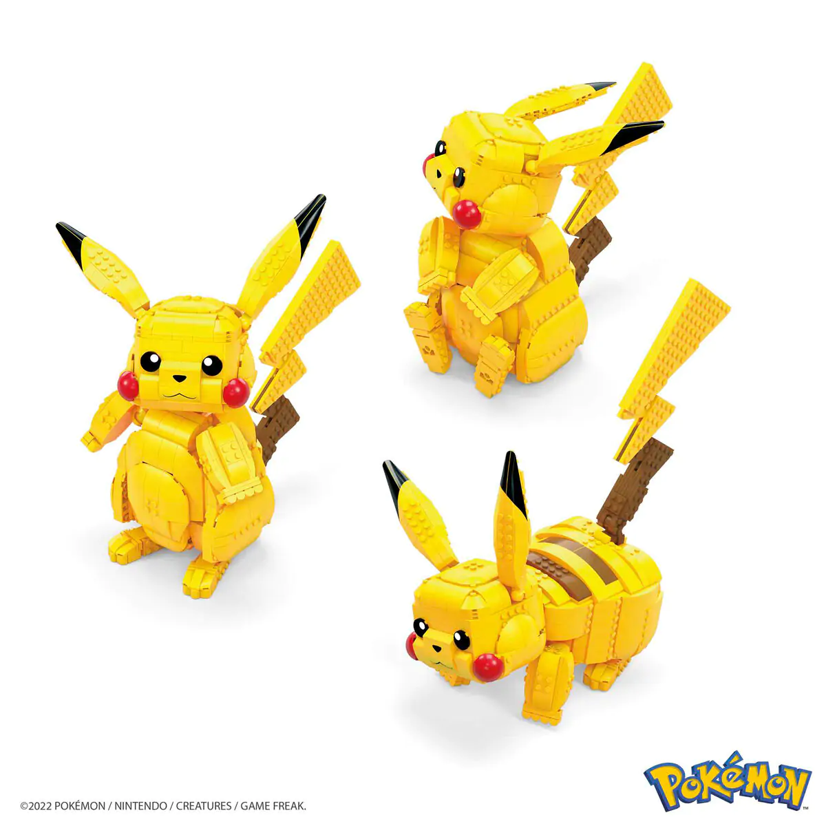 Pokémon Mega Construx Wonder Builders Set de construcție Jumbo Pikachu 33 cm poza produsului