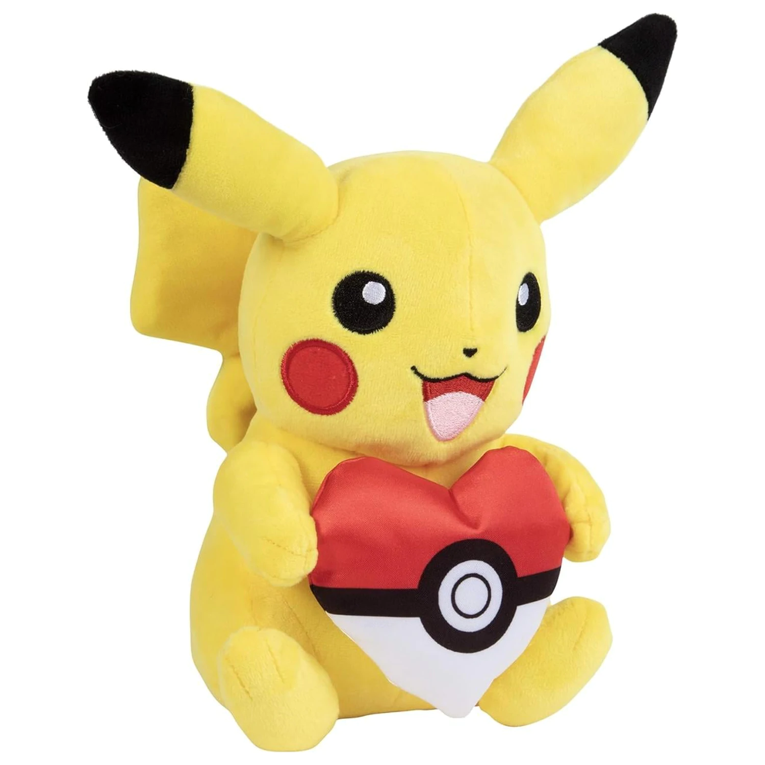 Plus Pokemon Pikachu cu inima Poke Ball 20 cm poza produsului