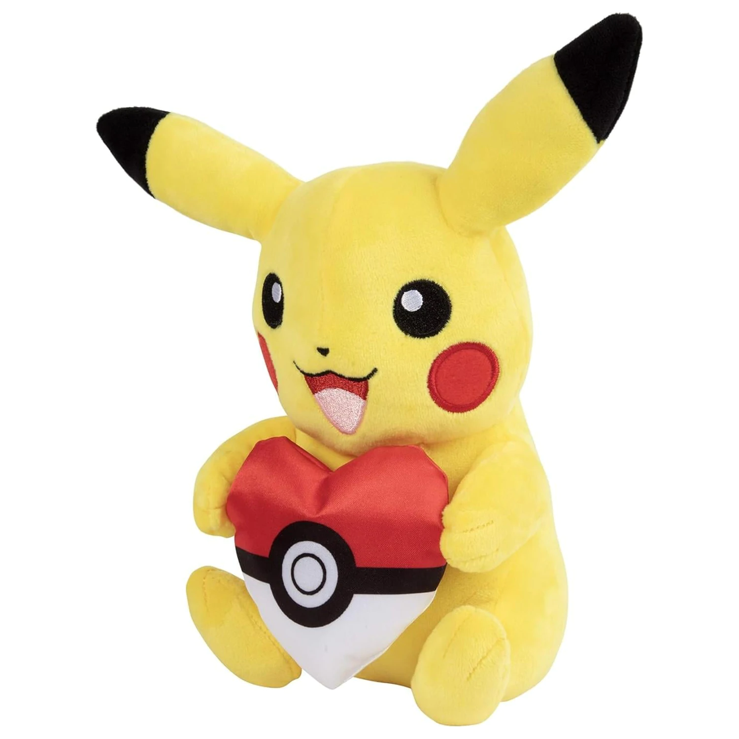 Plus Pokemon Pikachu cu inima Poke Ball 20 cm poza produsului