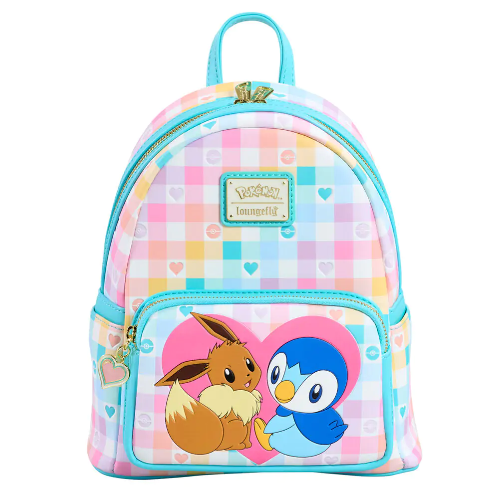 Rucsac Pokemon Piplup and Eevee Friends poza produsului