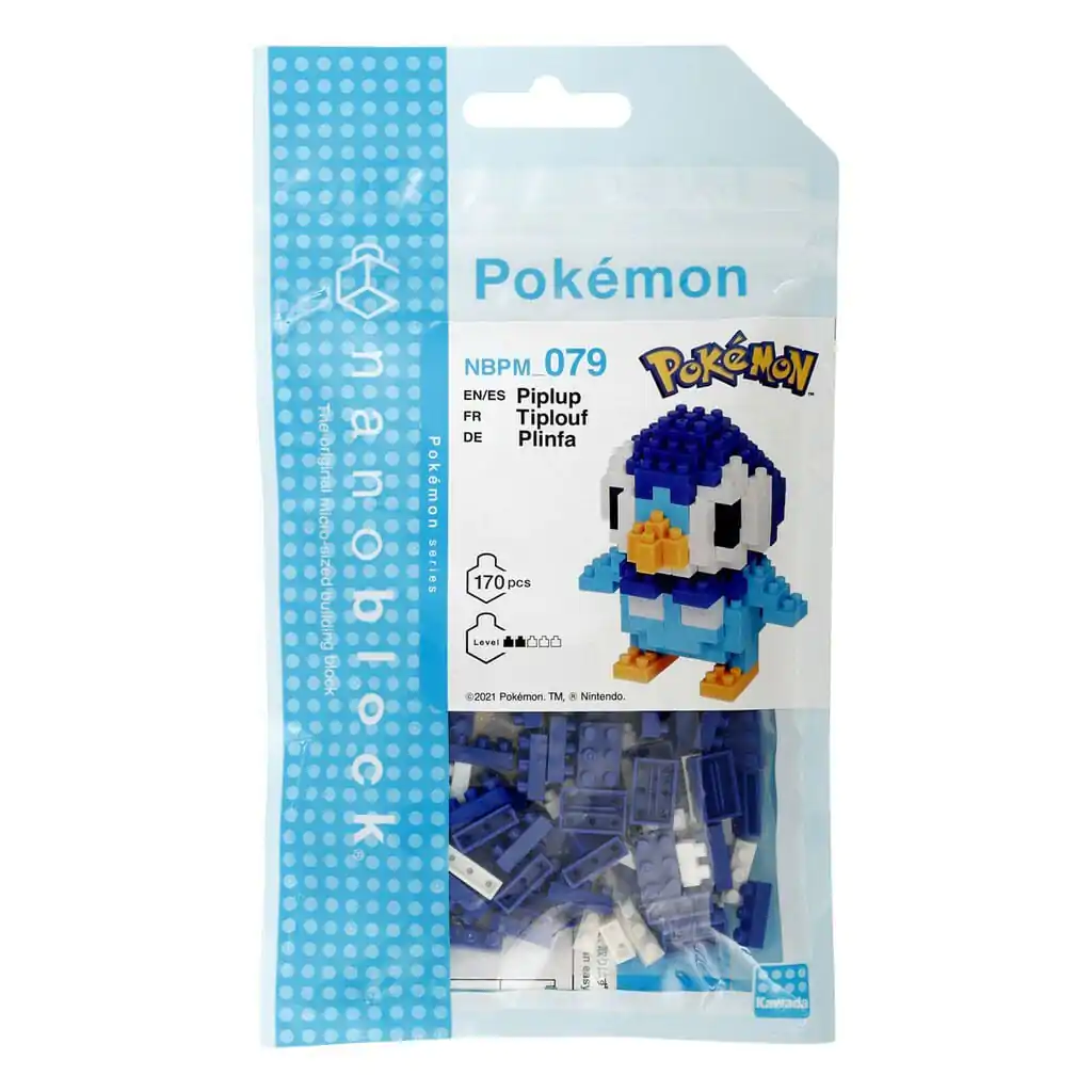 Pokemon: Piplup Nanoblock poza produsului