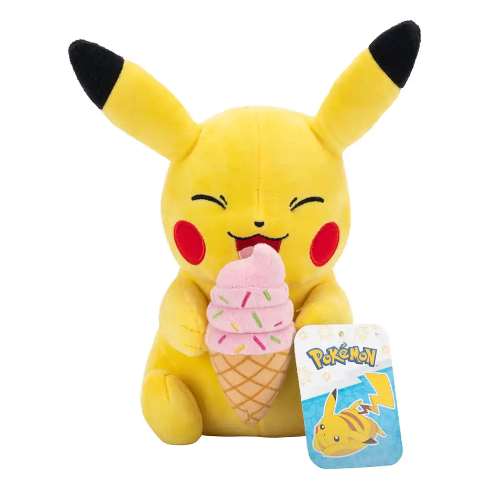Figurină de pluș Pokémon Pikachu with Ice Cream 20 cm poza produsului