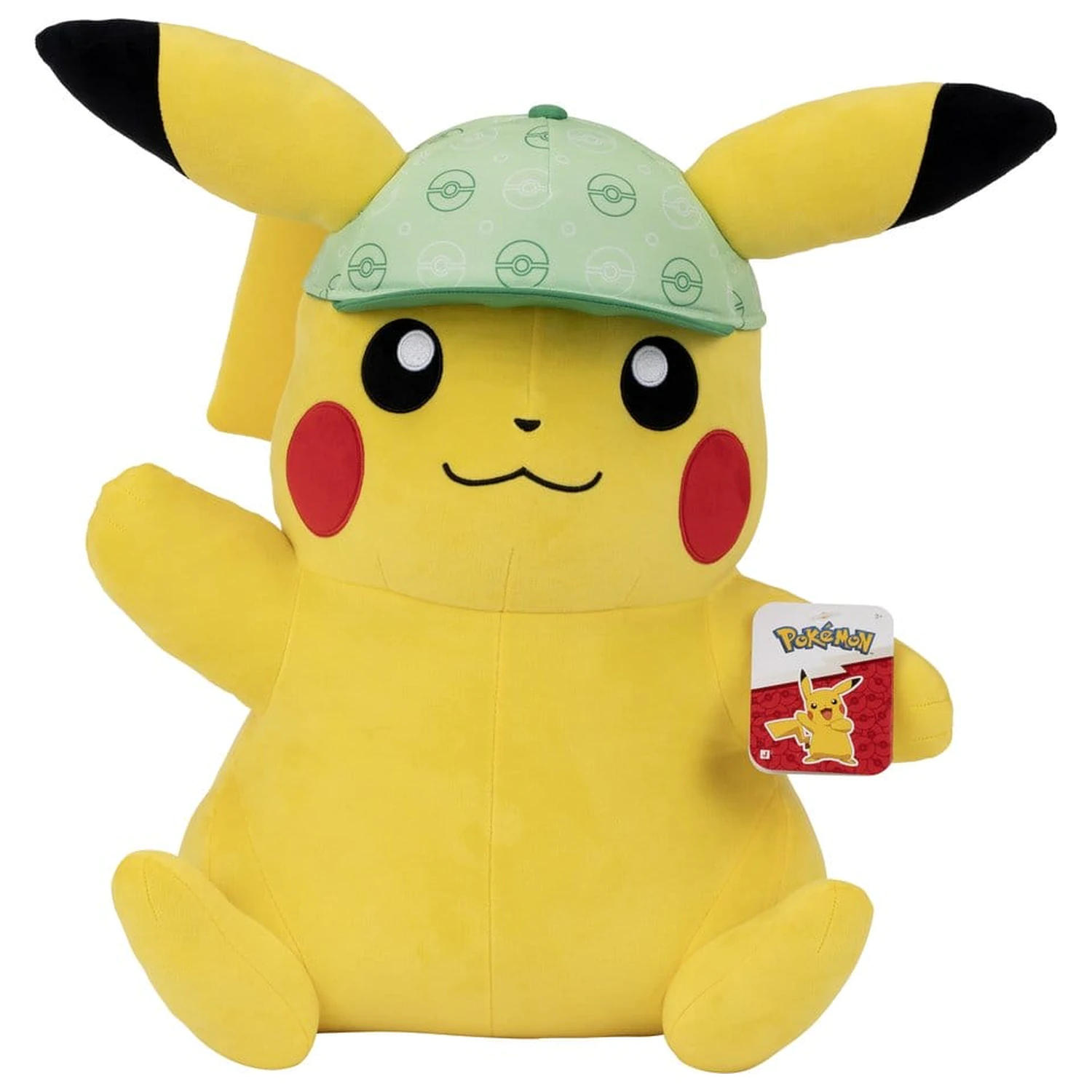 Pokémon Plus Pikachu (cu Pălărie) 61 cm poza produsului
