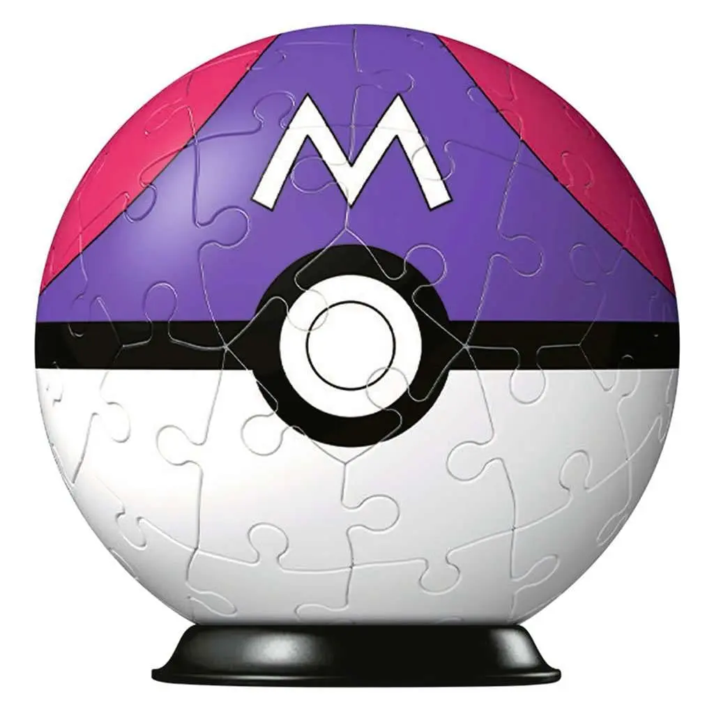 Puzzle 3D Pokémon Pokéballs: Master Ball (54 piese) poza produsului