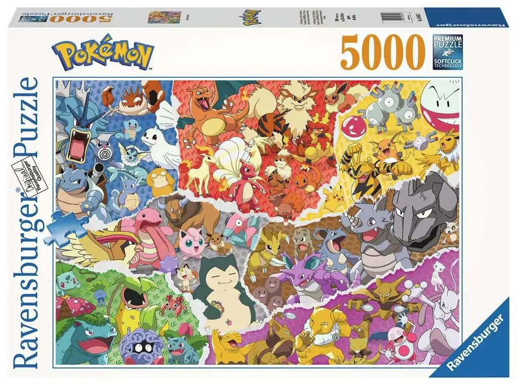 Pokémon Jigsaw Puzzle Pokémon Allstars (5000 piese) poza produsului