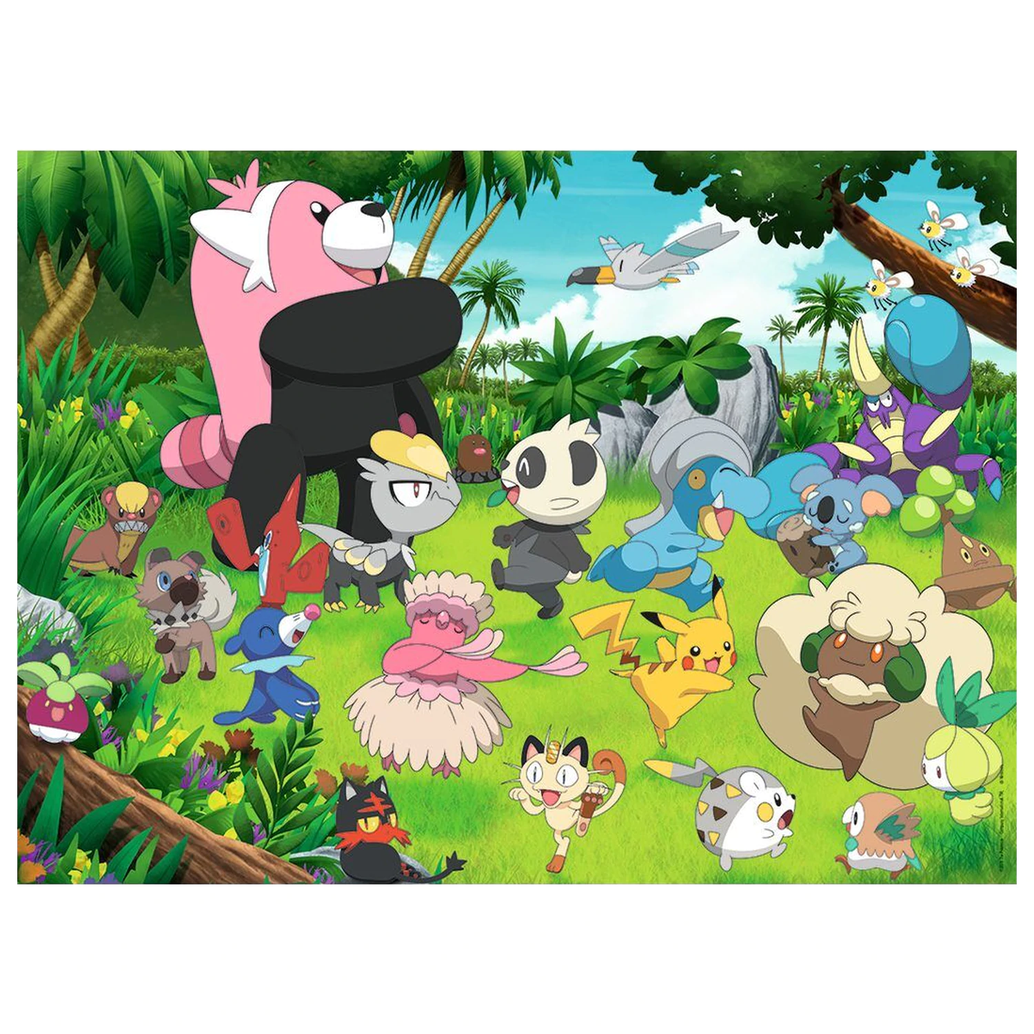 Puzzle tip jigsaw pentru copii XXL Pokémon (300 piese) poza produsului