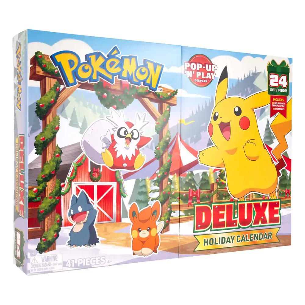 Pokemon Pop-Up 'N' Play Deluxe Advent Calendar Sarbatoare 2025 Versiune EN poza produsului