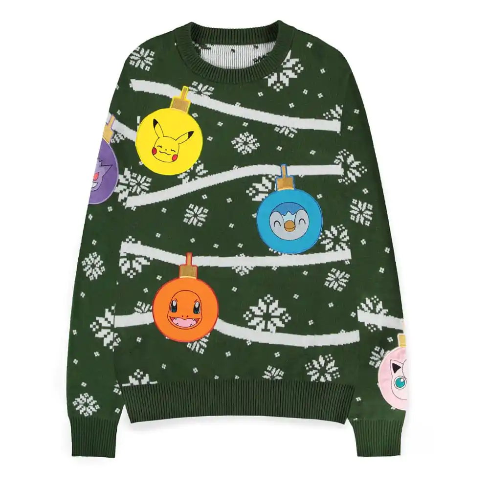 Pokémon Sweatshirt Pulover de Crăciun Xmas Balls poza produsului