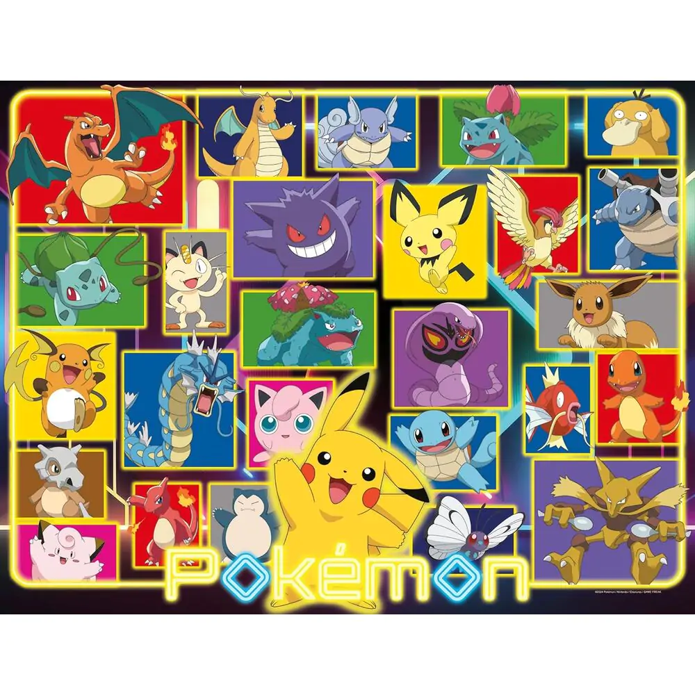 Pokemon puzzle 2000 piese poza produsului