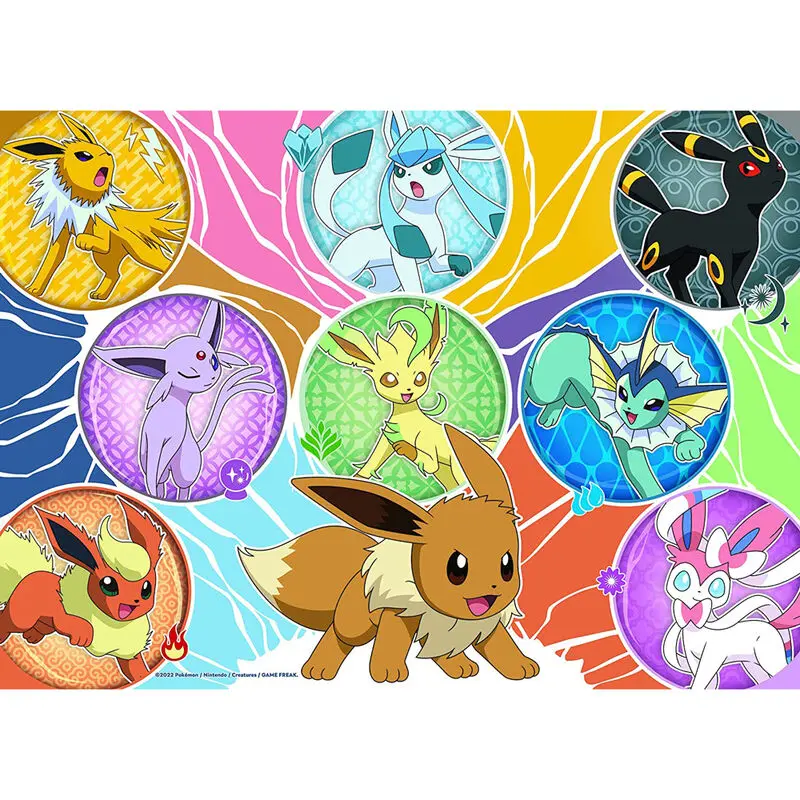 Pokemon puzzle 4x100 de piese poza produsului