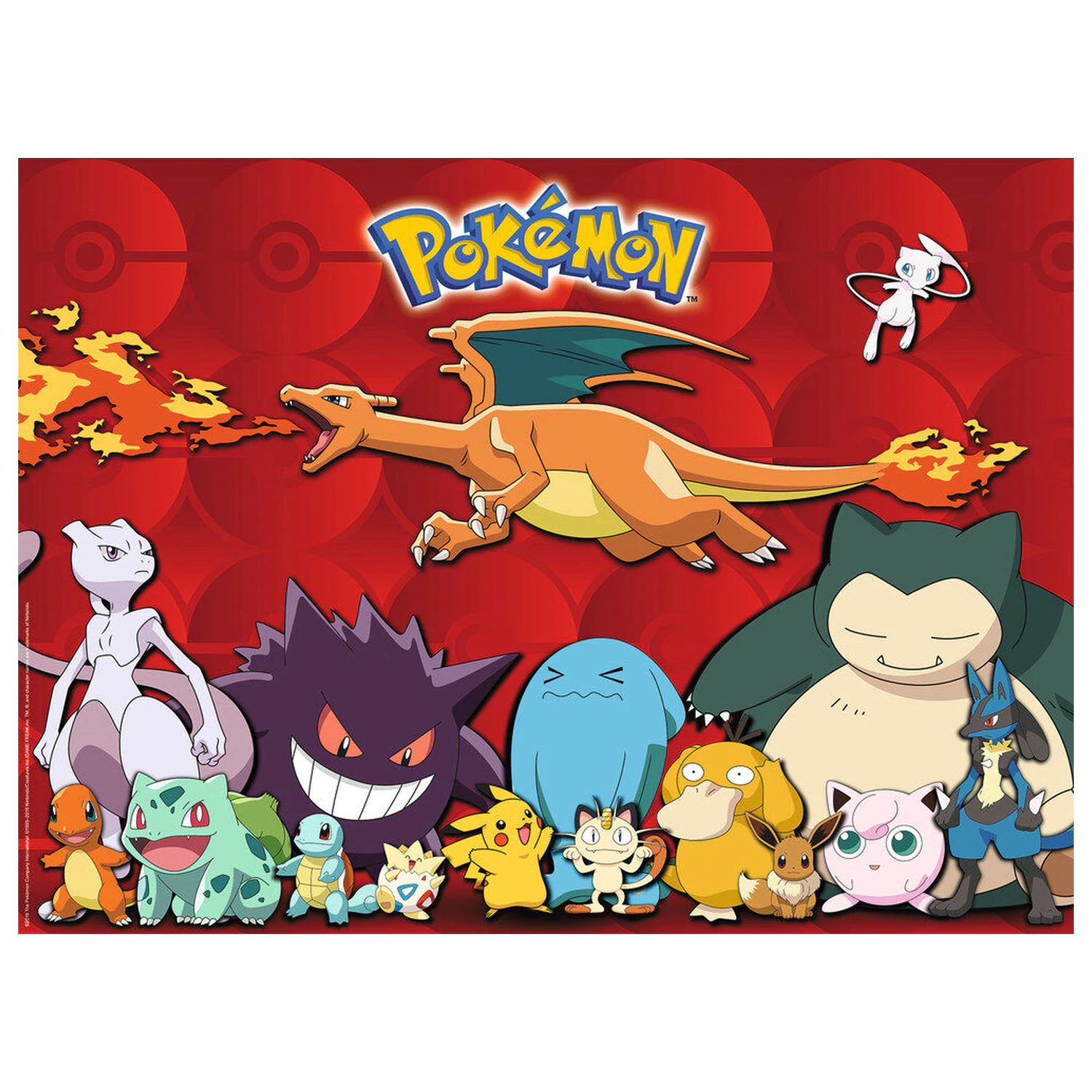 Pokémon Jigsaw Puzzle Pokémon (100 de piese) poza produsului