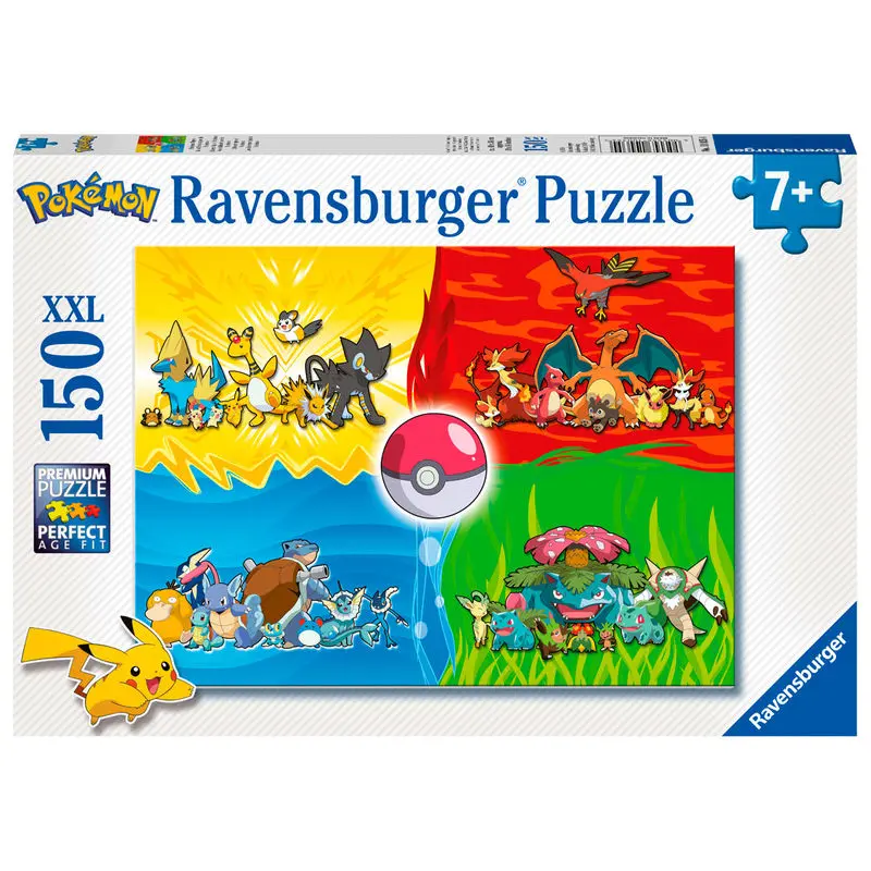 Puzzle tip jigsaw Pokémon (150 de piese) poza produsului