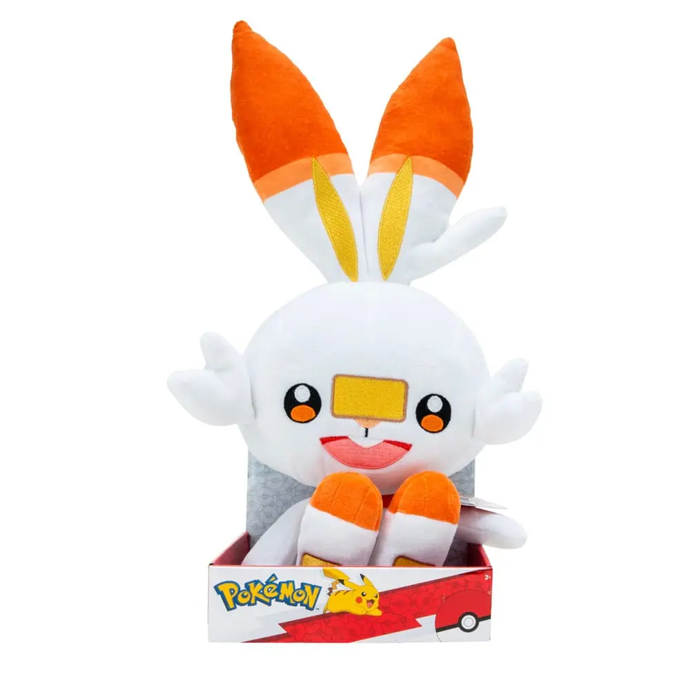 Figurină de pluș Pokémon Scorbunny 30 cm poza produsului