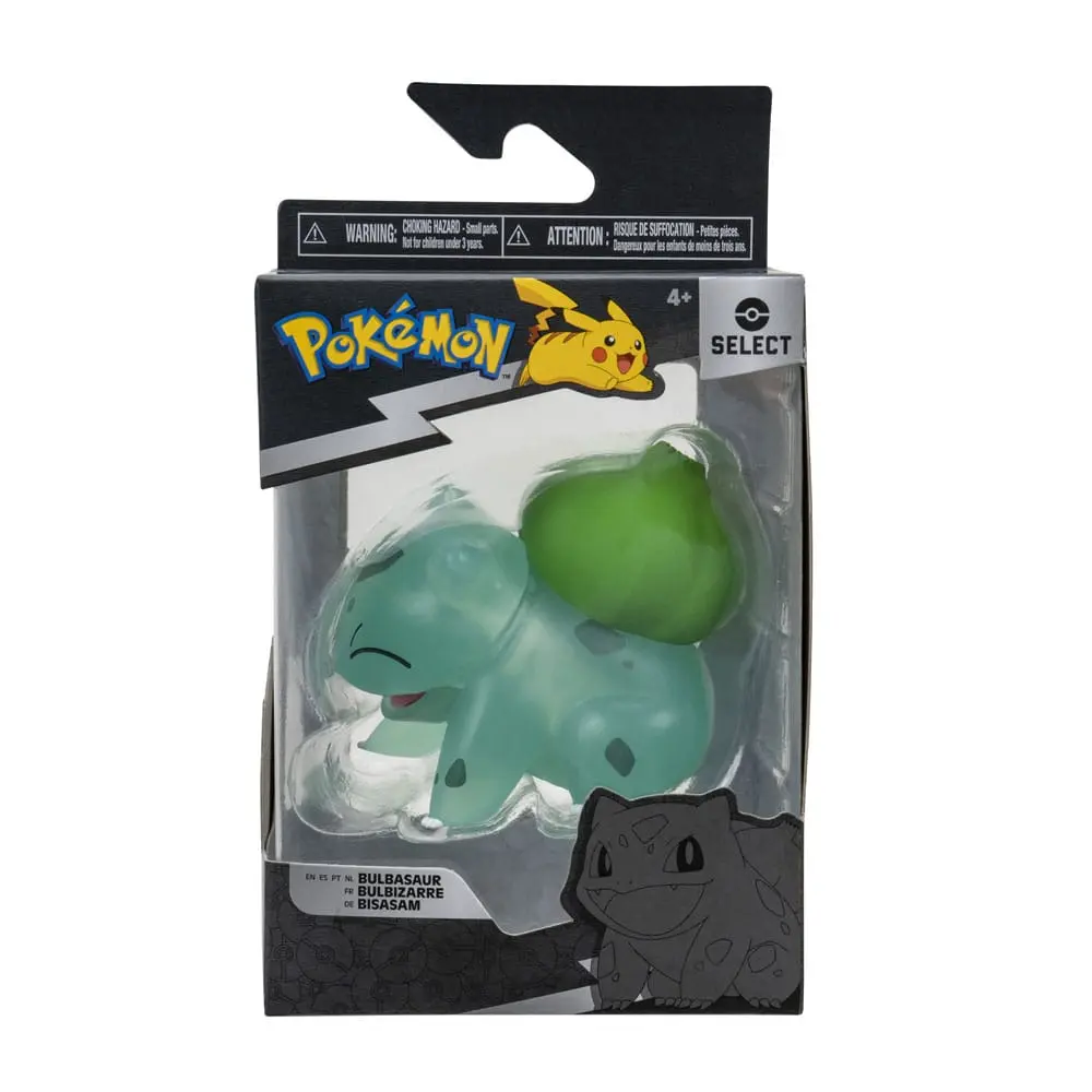 Figurină de luptă Pokémon Select Bulbasaur (Translucent) 7,5 cm poza produsului