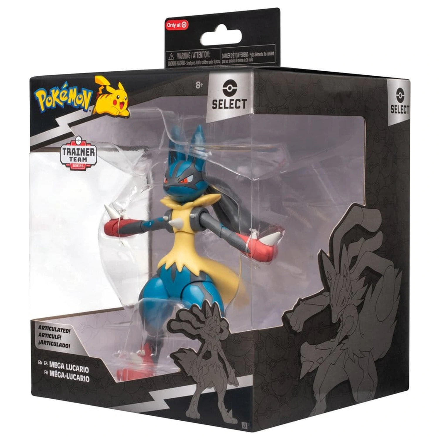Pokémon Select Super-Articulated Action Figure Mega Lucario poza produsului