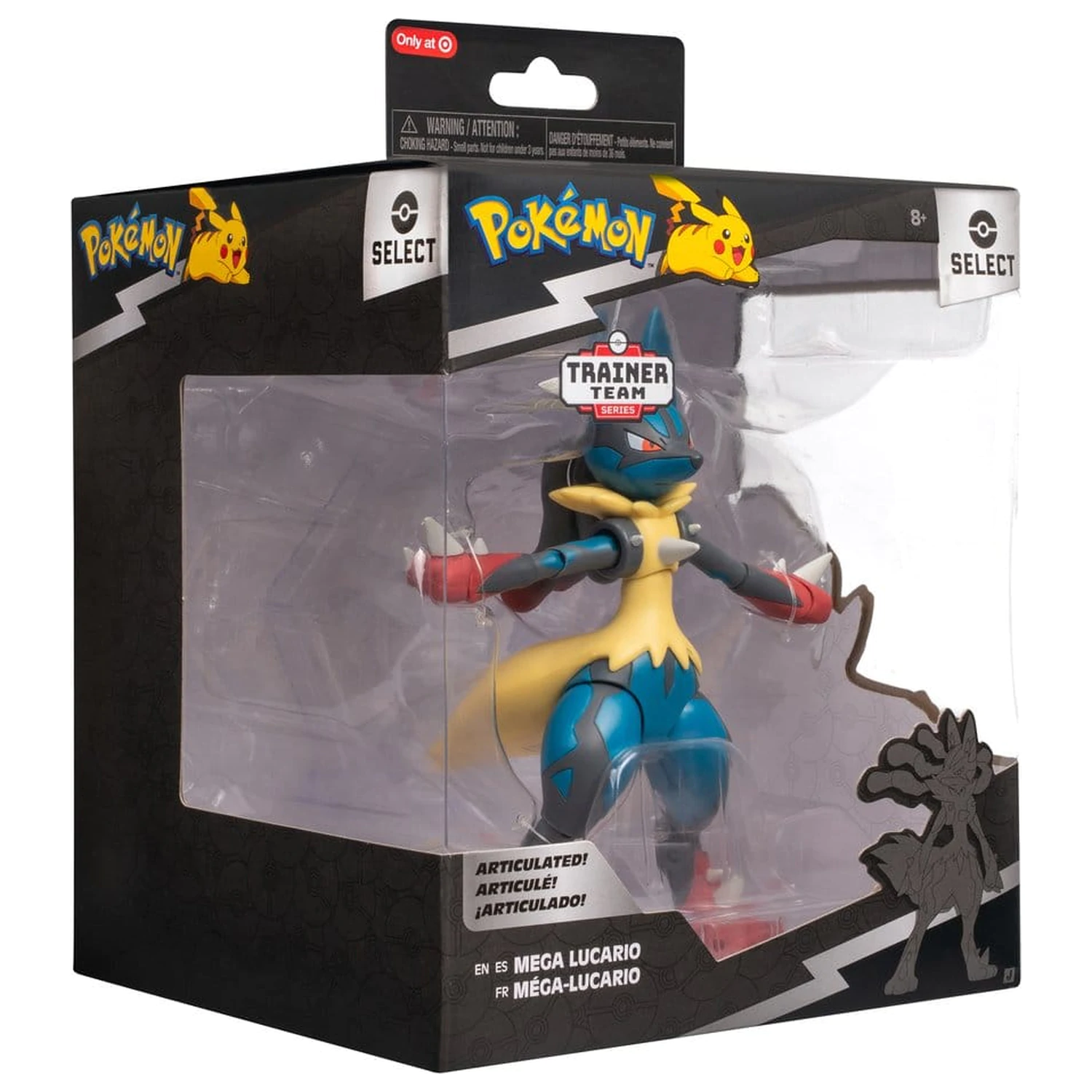 Pokémon Select Super-Articulated Action Figure Mega Lucario poza produsului